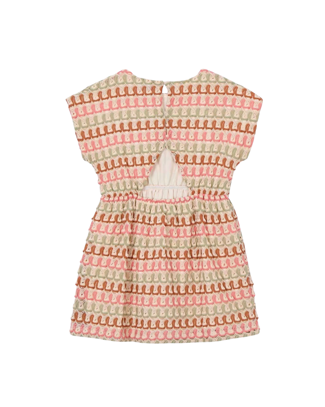 Mandarin Crochet Dress