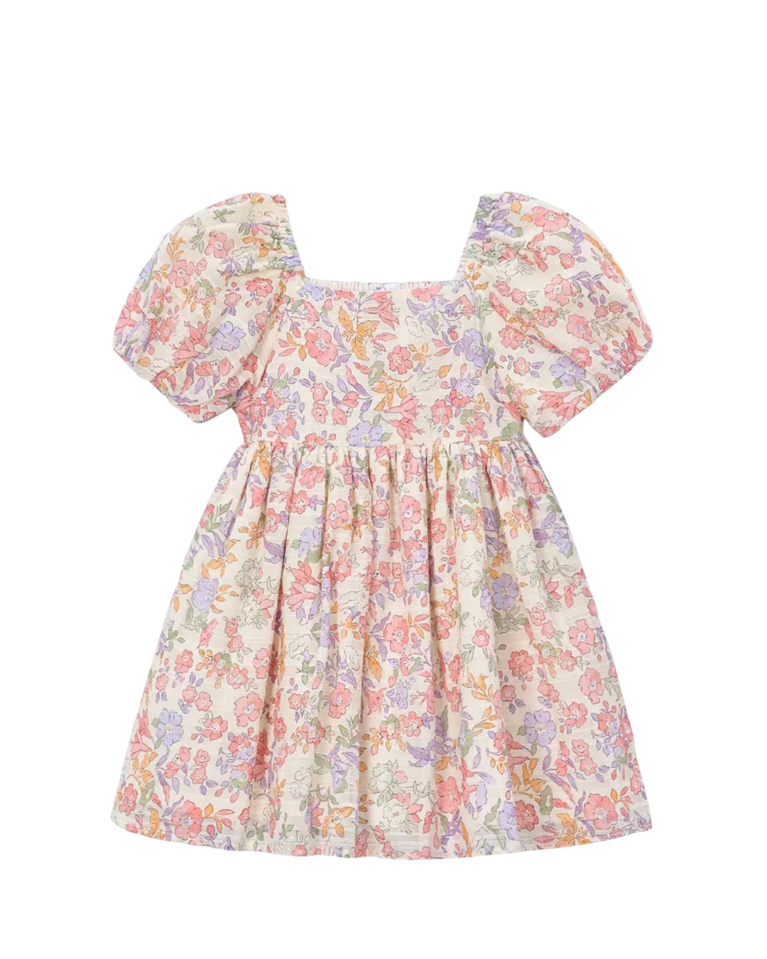 Blossom Floral Puff Sleeve Dress