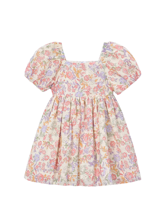 Blossom Floral Puff Sleeve Dress