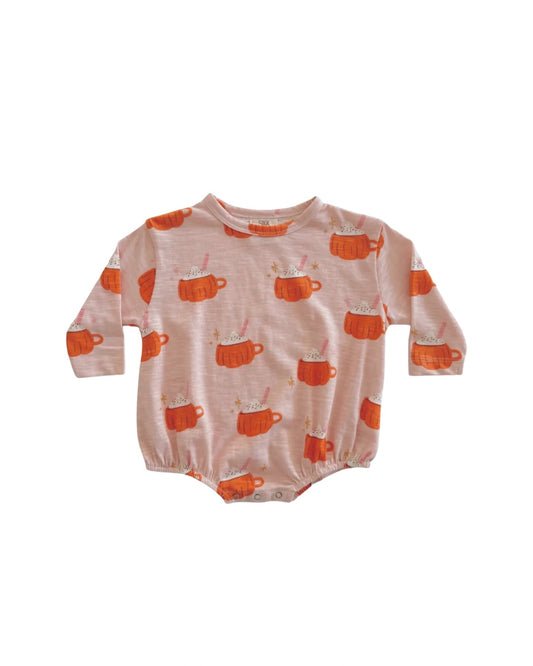 Pumpkin Mug Pink Bubble
