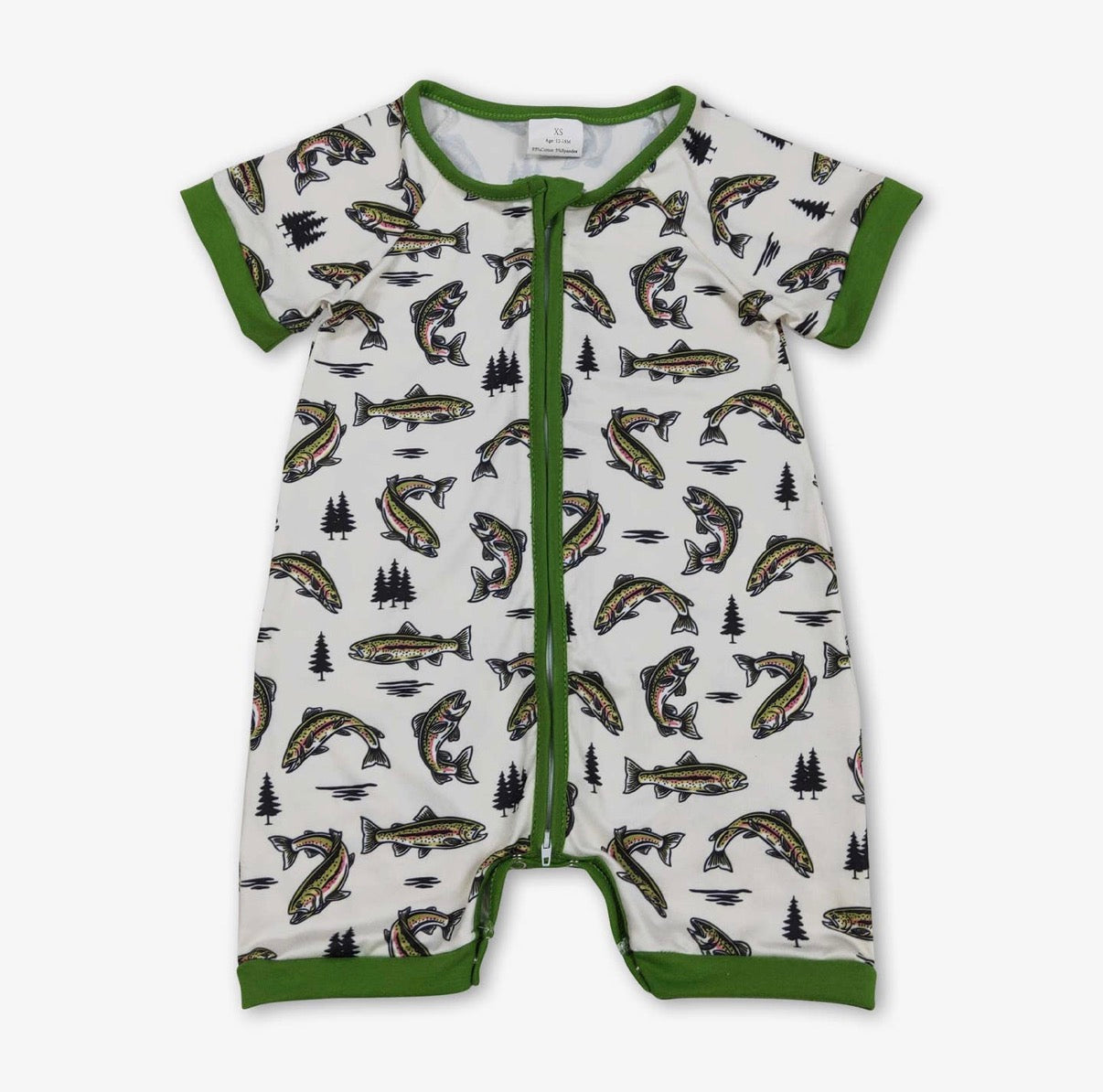 Let's Go Fishing Romper
