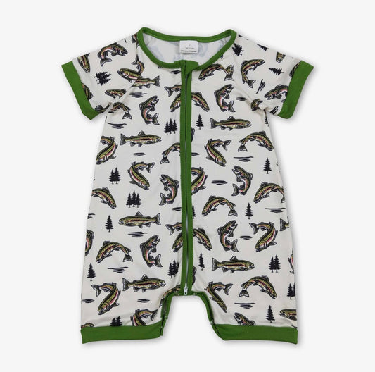 Let's Go Fishing Romper