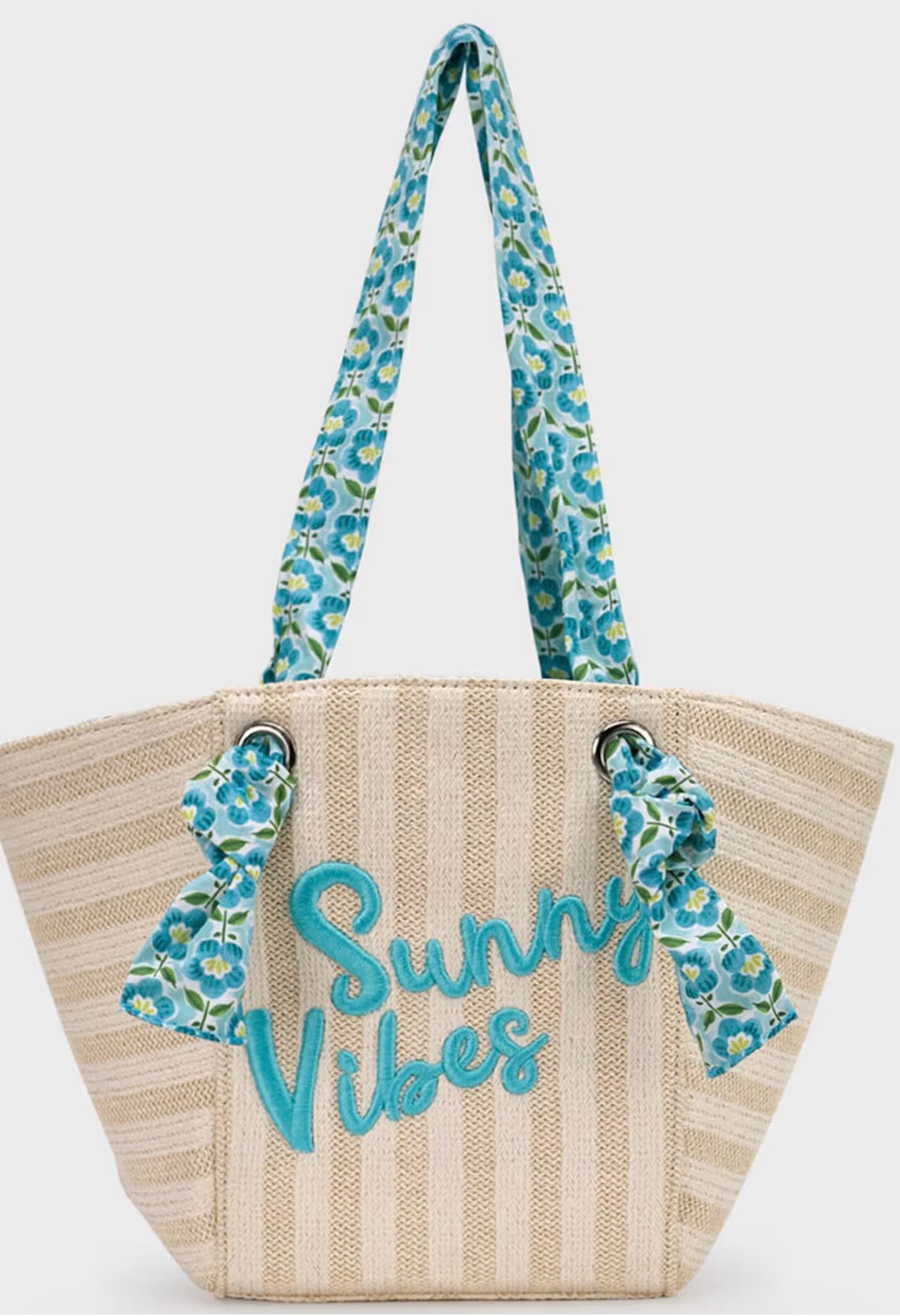 Sunny Vibes Beach Bag- Ocean