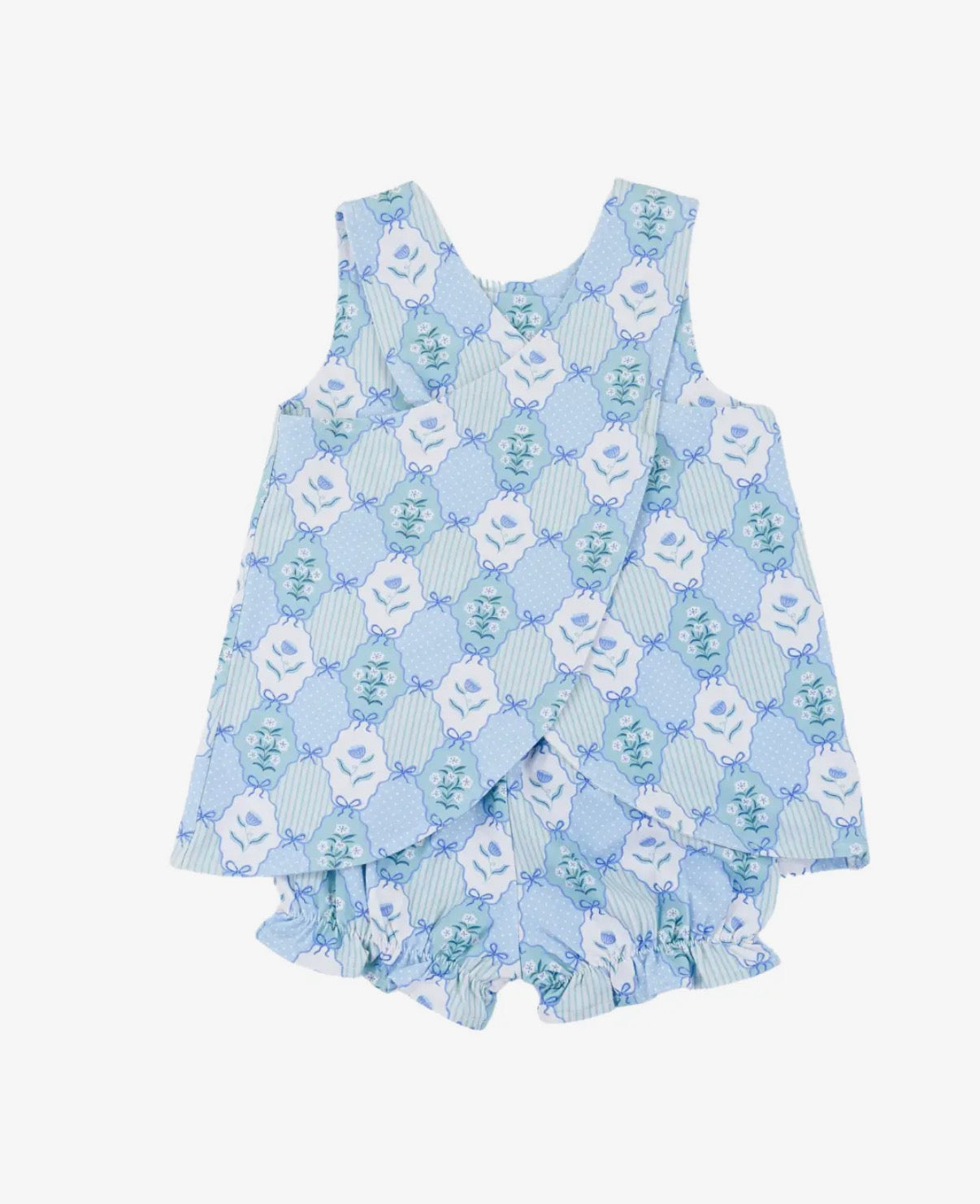 Floral Blues Crossover Set